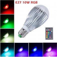 10w AC230V RGB LED Birne Glühlampe Spot Leuchtmittel mit Fernbedienung, mit Memory Funktion